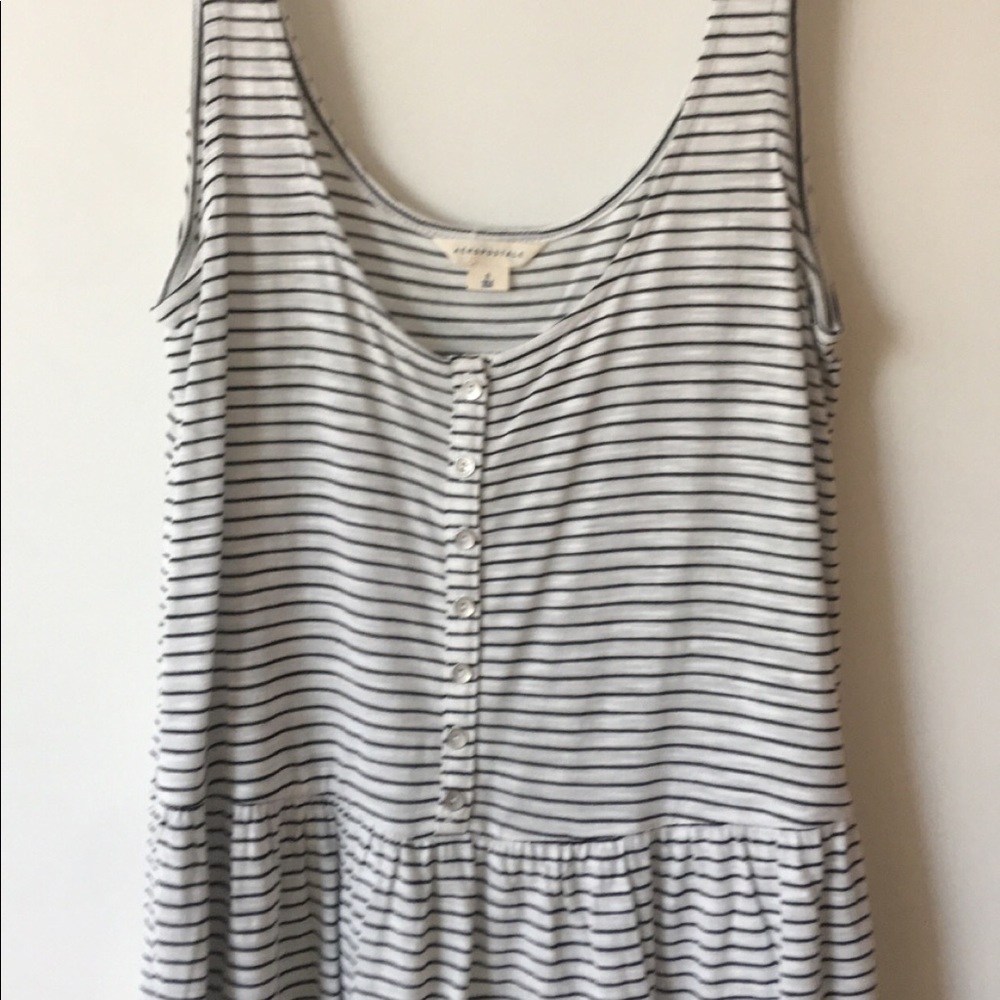 Black and white stripe shirt